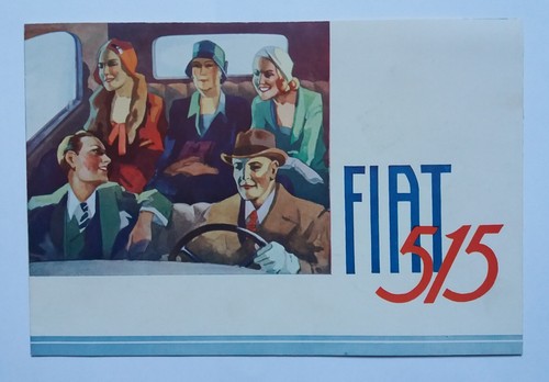 Fiat 515 opuscolo brochure - opuscolo,