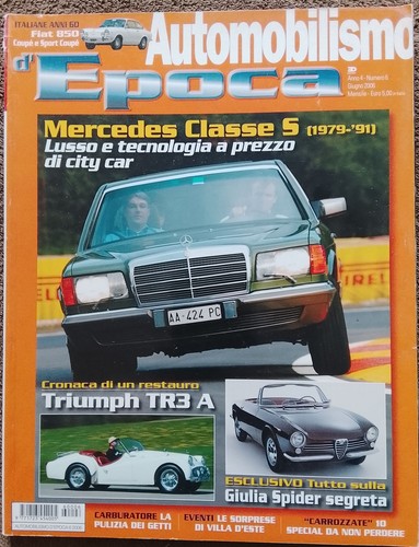 Rivista automobilismo epoca - automobilismo, d'epoca