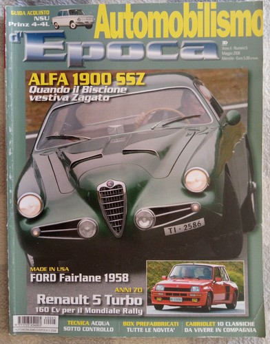 Rivista automobilismo epoca - automobilismo, d'epoca
