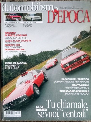 Rivista automobilismo epoca - automobilismo, d'epoca