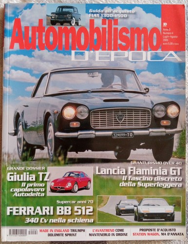 Rivista automobilismo epoca - rivista, d'epoca