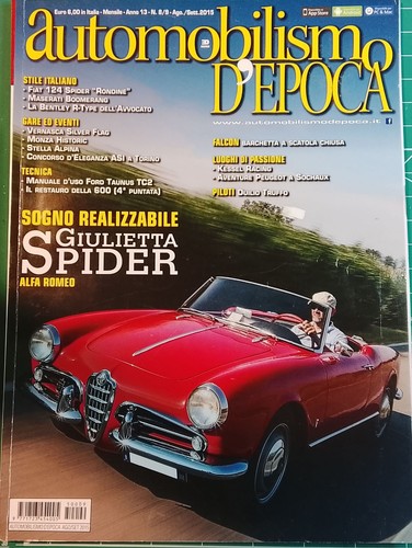 Rivista automobilismo epoca - automobilismo, d'epoca