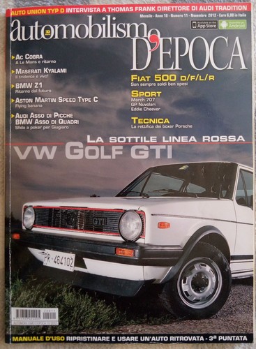 Rivista automobilismo epoca - rivista,