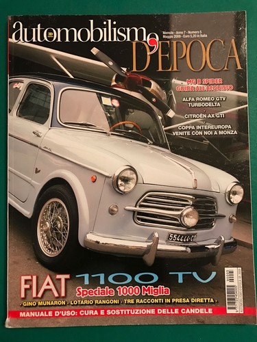 Automobilismo epoca maggio - d'epoca,