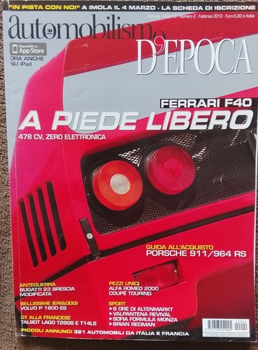 Rivista automobilismo epoca - rivista,