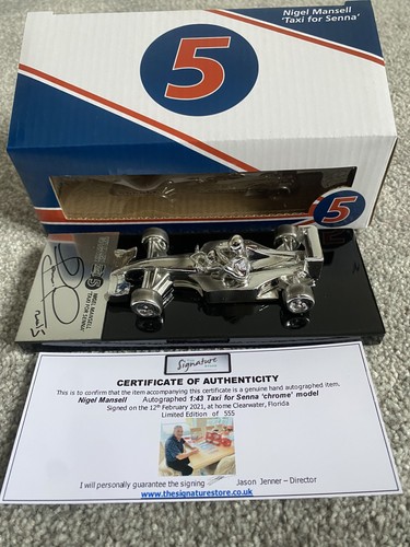 Nigel mansell modellino auto - mansell,