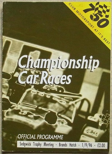 Brands hatch settembre 1996 - hatch,