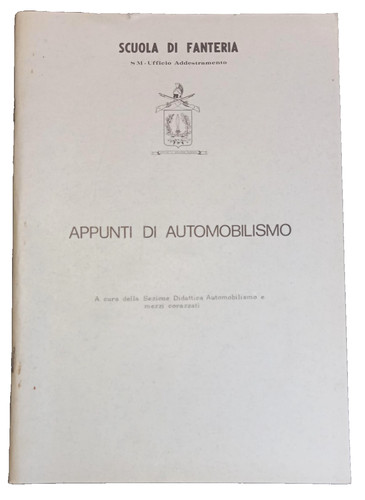 Scuola fanteria appunti - di,