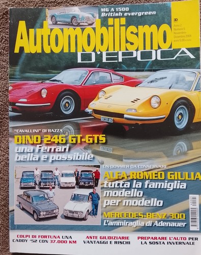 Rivista automobilismo epoca - rivista, d'epoca