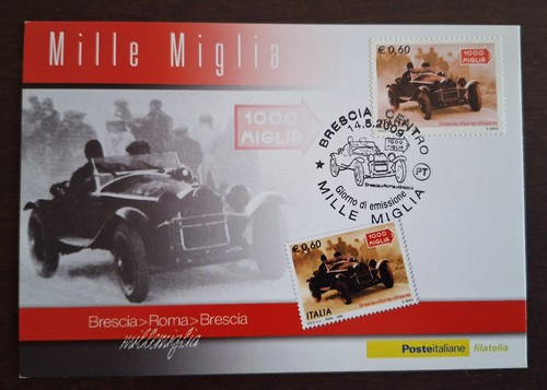 Cartolina mille miglia - cartolina,