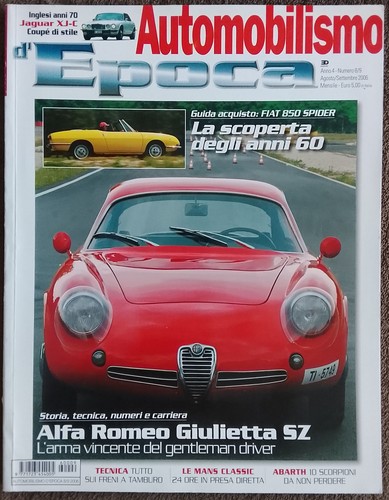 Rivista automobilismo epoca - rivista, d'epoca