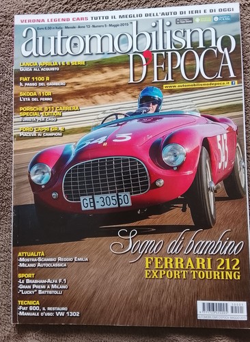 Rivista automobilismo epoca - rivista, d'epoca