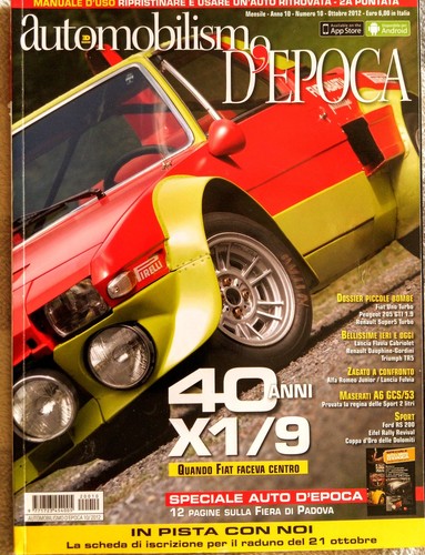 Rivista automobilismo epoca - rivista, d'epoca